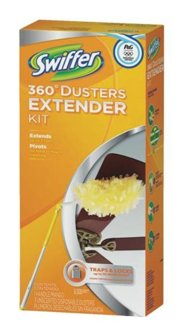 PGC92806-SWIFFER DUSTER 360 EXT MANCHE COMPLET ASSEMBLAGE 12/CS