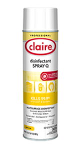 RLW-CL1002 ''SPRAY Q'' DÉSINFECTANT EN AÉROSOL AU CITRON 482GR