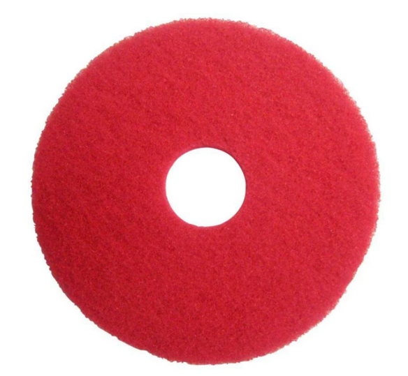 GLB-220R-14 TAMPON DE POLISSAGE ROUGE 14'' 5/BOITE