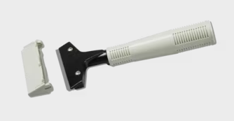 VILEDA-139805 GRATTOIR 4'' MANCHE PLASTIQUE 5.5''