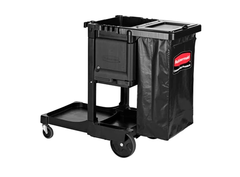 RUBBERMAID -1861430 CHARIOT DE MENAGE TRADITIONNEL , NOIR