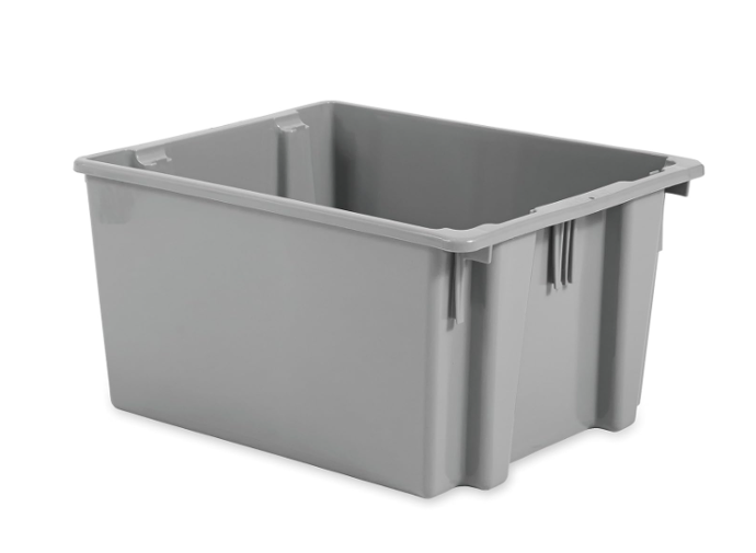 RUBBERMAID - FG173200GRAY - BAC RANGEMENT GRIS 10/CS