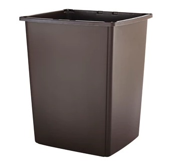 RUBBERMAID - 
FG256B00BRN
 POUBELLE GLUTTON 56GAL  4/CS