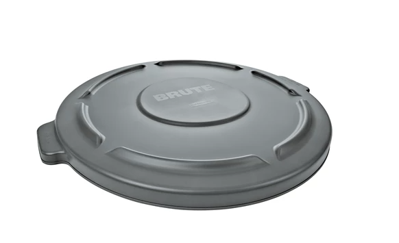 RUBBERMAID - 
FG261960GRAY COUVERCLE PLAT GRIS 6/CS