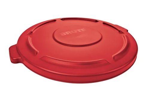 RUBBERMAID - 
FG263100RED COUVERCLE PLAT 32 GAL (6/CS-VENDU UNITAIRE)