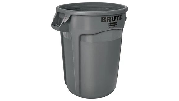 RUBBERMAID-FG263200 GRIS POUBELLE BRUTE 32 GAL GRIS (6/CS-VENDU UNITAIRE)