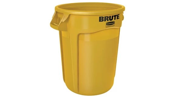 RUBBERMAID - 
FG263200YEL POUBELLE BRUTE 32 GAL JAUNE (6/CS-VENDU UNITAIRE)