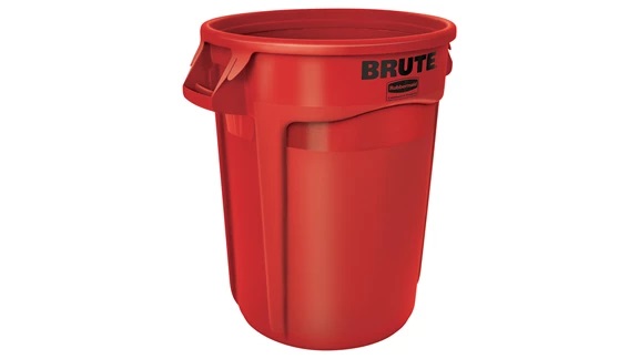 RUBBERMAID - FG263200RED POUBELLE BRUTE 32 GALLONS ROUGE  (6/CS-VENDU UNITAIRE)