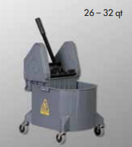 VILEDA-134721 CHAUDIÈRE/ESSOREUSE PRESSION DESCENDANTE 32PT GRISE