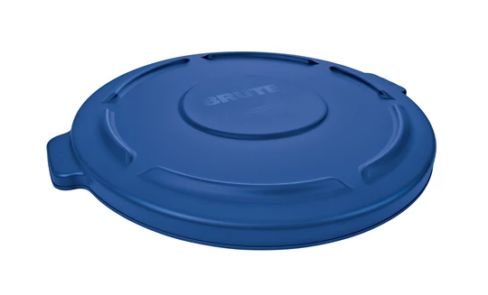 RUBBERMAID 1779636-  COUVERCLE PLAT BLEU 44 GAL