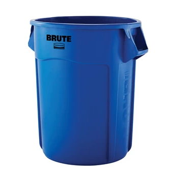 RUBBERMAID - 1779732 POUBELLE RECYCLAGE BLEU 55 GAL (2955-73)