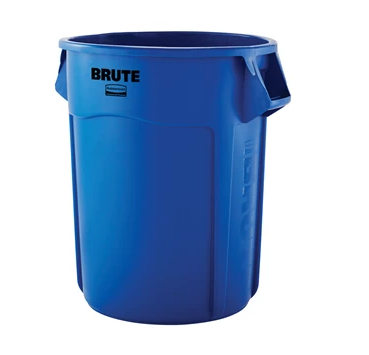RUBBERMAID-1779732 POUBELLE RECYCLAGE BLEU 55 GAL 