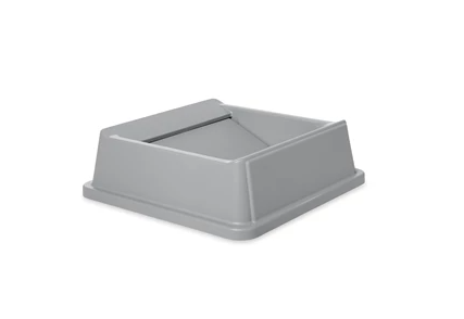 RUBBERMAID-FG266400GRAY COUVERCLE BATTANT