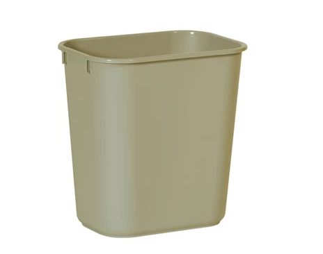 RUBBERMAID- 
FG295500BEIG
POUBELLE DE BUREAU BEIGE 12.9L