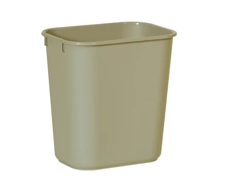RUBBERMAID-FG295500BEIG POUBELLE DE BUREAU BEIGE 12.9L