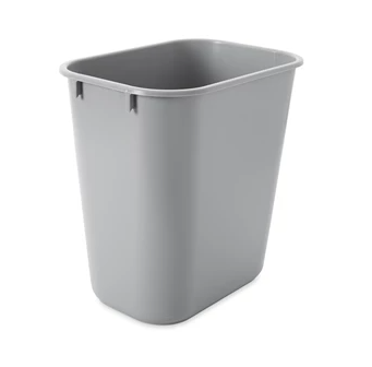 RUBBERMAID - 
FG295500GRAY
 POUBELLE DE BUREAU GRISE 12.9L