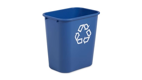 RB-2956-BLEU POUB.RECYCL.26.6L   FG295673BLUE