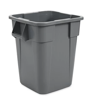 RUBBERMAID - 
FG353600GRAY
 POUBELE CARRÉ GRISE 40 GAL