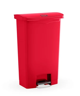 RUBBERMAID - 1883564 POUBELLE A PEDALE ROUGE 8 GAL