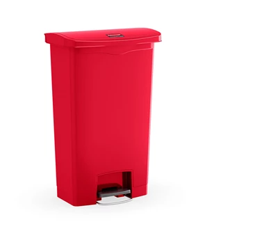 RUBBERMAID -1883570 POUBELLE ROUGE A PEDALE 24 GAL