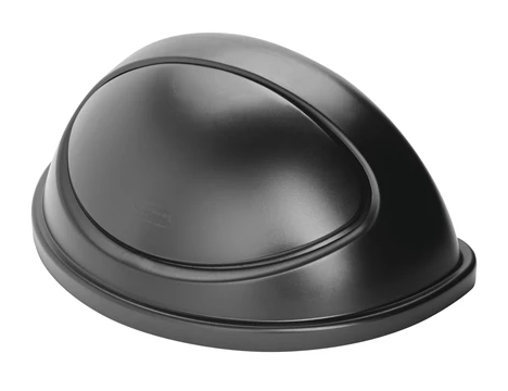 RUBBERMAID - FG362000BLA COUVERCLE PIVOTANT DEMI-ROND 21 GAL , NOIR