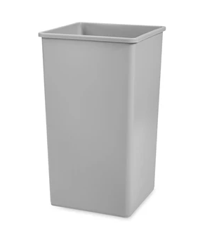 RUBBERMAID - 
FG395900GRAY
POUBELLE UNTOUCHABLE CARRE 50 GAL , GRIS