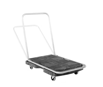 RUBBERMAID - 
FG440000BLA NOIR CHARIOT TRIPLE AVEC POIGNEE DROITE