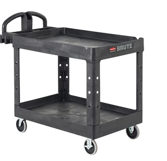 RUBBERMAID - CHARIOT UTILITAIRE
ROBUSTE À POIGNÉE ERGO BRUTE