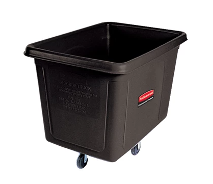 RUBBERMAID - 
FG461900BLA CHARIOT CUBIQUE 20 PIEDS CUBES , NOIR