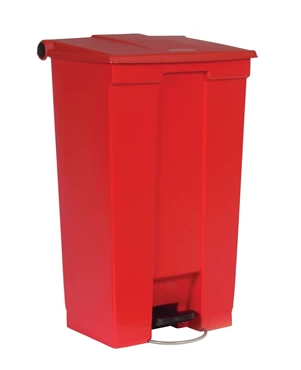 RUBBERMAID - 
FG614600RED POUBELLE  A PEDALE ROUGE 23 GAL