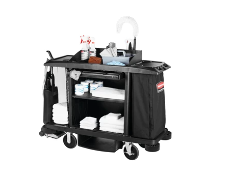 RUBBERMAID - FG618900BLA CHARIOT HOTEL NOIR