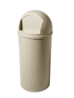 RUBBERMAID - 
FG817088BEIGE POUBELLE ET COUVERCLE 25GAL