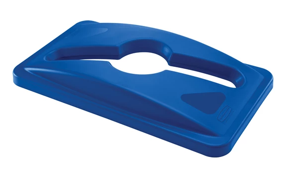 RUBBERMAID -1788372 COUVERCLE RECYCLAGE BLEU SLIM JIM