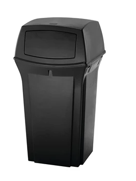 RUBBERMAID - 
FG917188BLA
 POUBELLE RANGER 45 GAL 2 PORTES