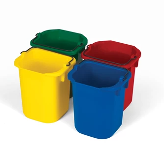 RUBBERMAID-FG9T83010000 SCEAU 5L SET 4 COULEUR