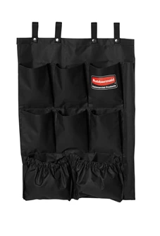 RUBBERMAID - 
FG9T9000BLA
 SAC NOIR TISSUS AVEC 9 POCHETTES