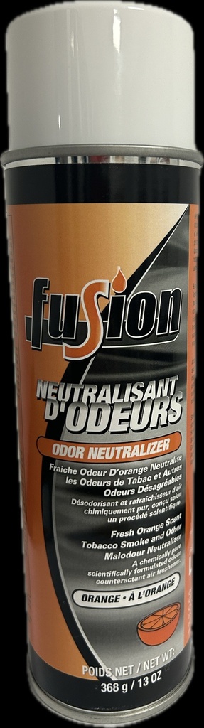 FUSION DEO ORANGE AEROSOL 369G (NEUTRALISANT) 12/cs