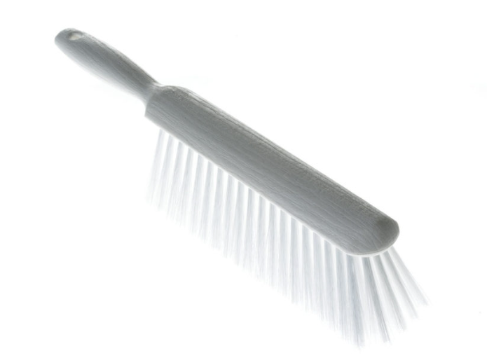 AG-812  BROSSE COMPTOIR BLANCHE AVEC MANCHE