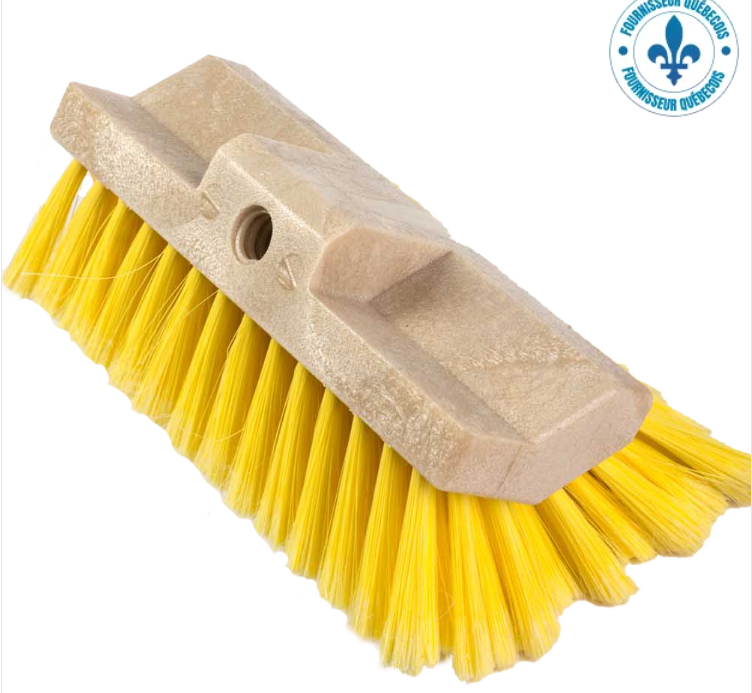 MB-1073 BROSSE TRI-LEVEL ANGULAIRE JAUNE