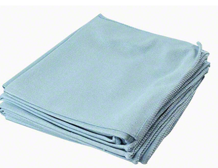 WPC-MFB-G1414 MICROFIBRE BLEU ''POUR VITRE'' 14X14 10/PQ