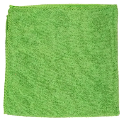 MICROFIBRE VERT 14X14  290GR (VENDU AU PAQUET CONTIENT 10 UNITÉS)