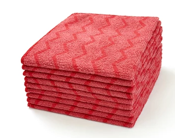 RUBBERMAID - 
FGQ62000RD00
CHIFFON MICROFIBRE HYGEN 16X16  12/PAQUET , ROUGE