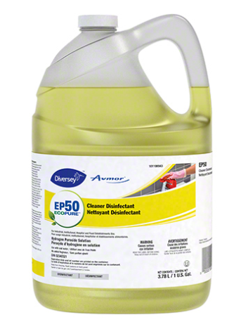101106943 ''EP50'' NETTOYANT DÉSINFECTANT AVEC PEROXYDE D'HYDROGÈNE 3.78L