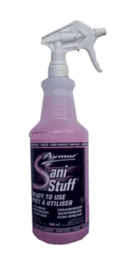 JD-101106776 ''SANI STUFF'' DÉSINFECTANT QUATERNAIRE SANS RINÇAGE RTU 946ML