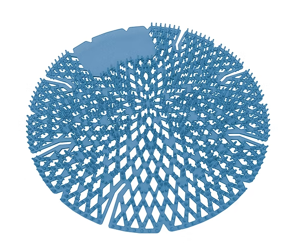 BIG D-0623 TAMIS POUR URINOIR BLEU FRAGRANCE ''MOUNTAIN AIR'' 