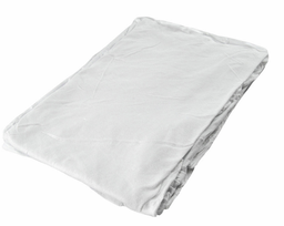 [231611] WPC-JTW-20C CHIFFON EN COTON BLANC NEUF ET LAVÉ 20LBS 