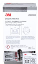 [237065] 3M-504 CHIFFONS NETTOYANT SANS ALCOOL (5X100/CS)