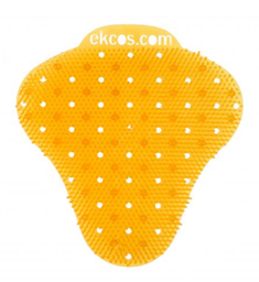 [39EKS5] ''EKCOSCREEN'' TAMIS POUR URINOIR ORANGE FRAGRANCE CITRUS VENDU 12/CAISSE
