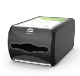 [410032-S] TORK-6432000 DISTRIBUTEUR DE PAPIER A MAIN SUR COMPTOIR XPRESSNAP NOIR