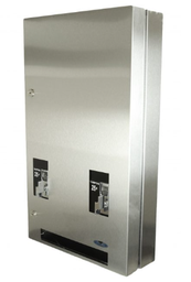 [416083] FROST-608-3 DISTRIBUTRIBUTRICE DE  SERVIETTE HYGIÉNIQUE ET TAMPON FINITION INOX